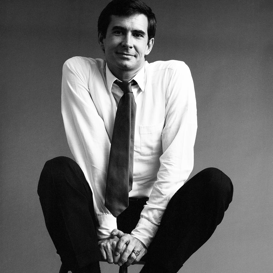 Portrait Of Anthony Perkins #1 Photograph by Jack Robinson