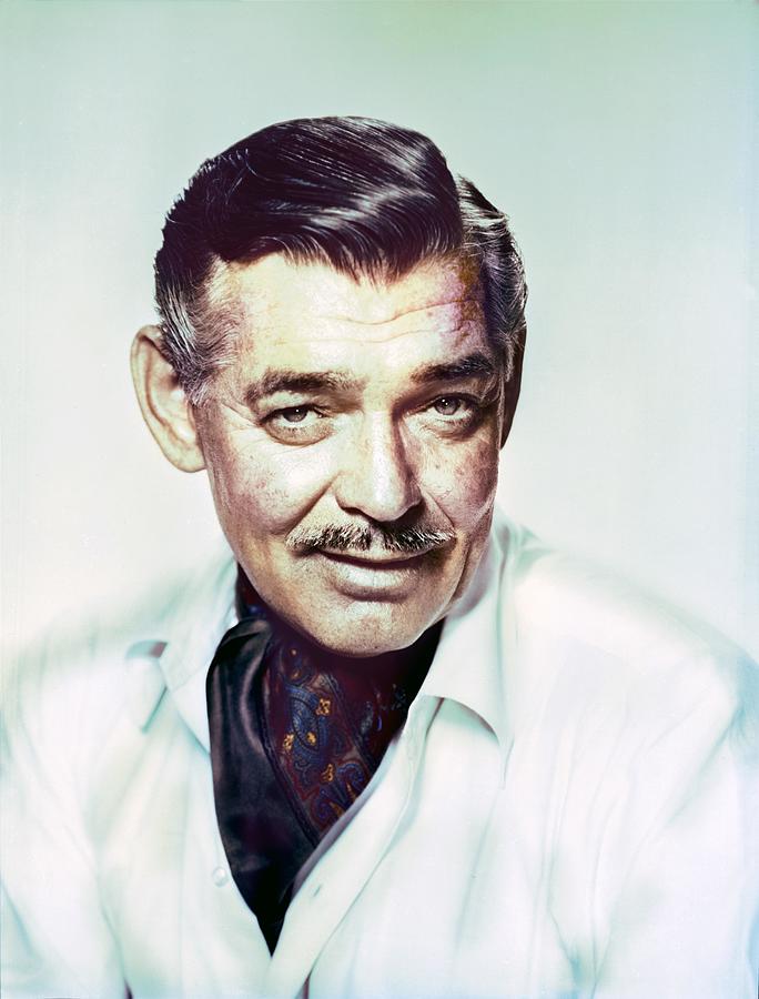 Portrait Of Clark Gable Photograph by Globe Photos - Fine Art America