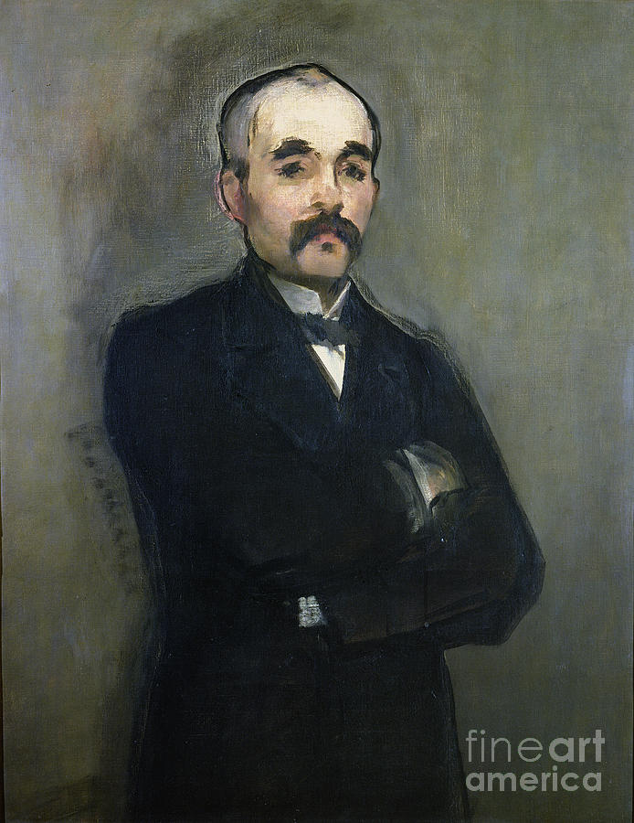 Portrait Of Georges Clemenceau Painting by Edouard Manet - Fine Art America