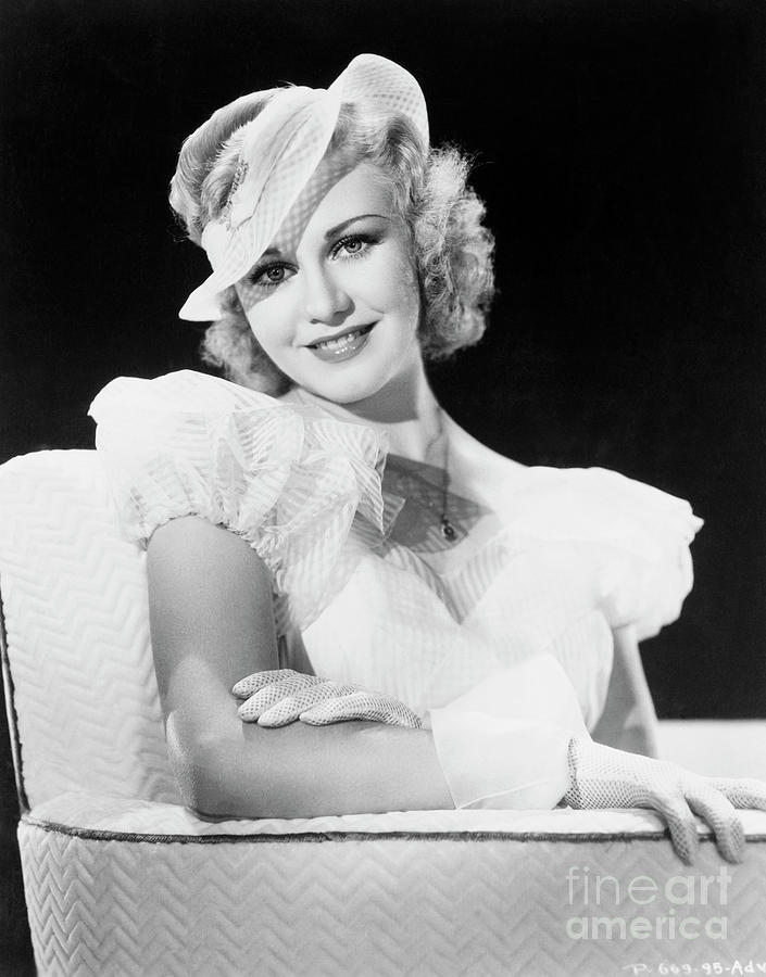 Portrait Of Ginger Rogers #1 Photograph by Bettmann