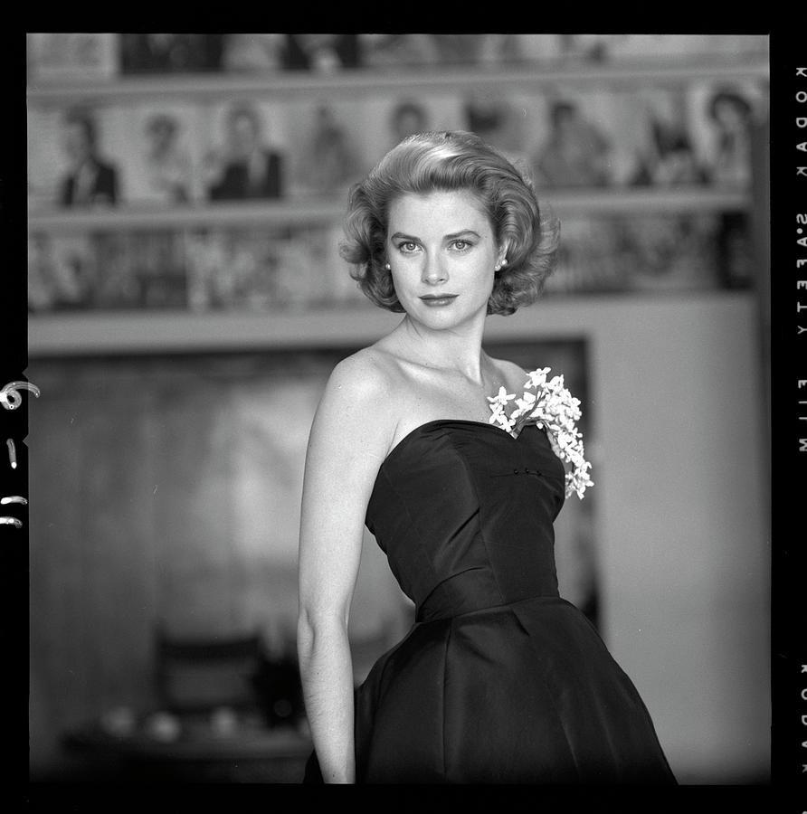 Portrait Of Grace Kelly #1 Photograph by Sharland