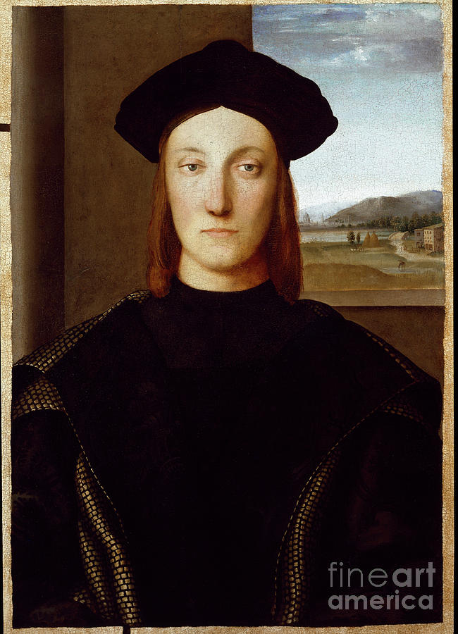 Portrait Of Guidobaldo Da Montefeltro, Duke Of Urbino Painting by ...