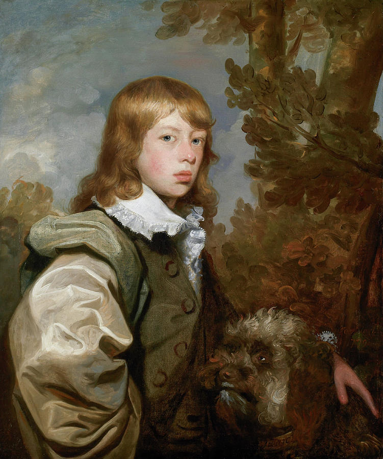 Gilbert Stuart Painting - Portrait of James Ward #1 by Gilbert Stuart