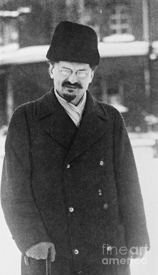 Portrait Of Leon Trotsky #1 Photograph by Bettmann