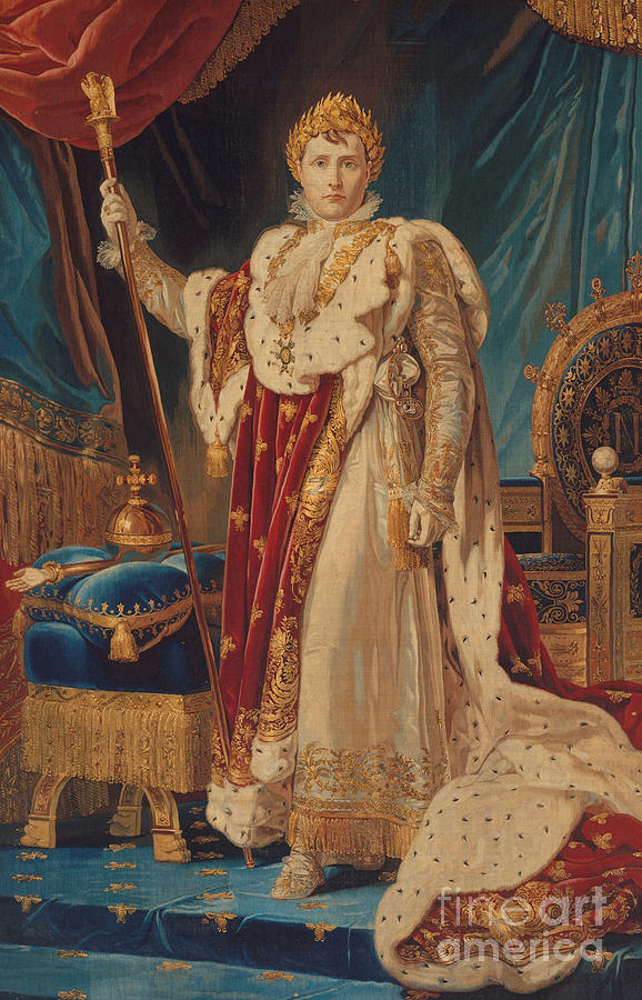 Portrait of Napoleon I Painting by French School