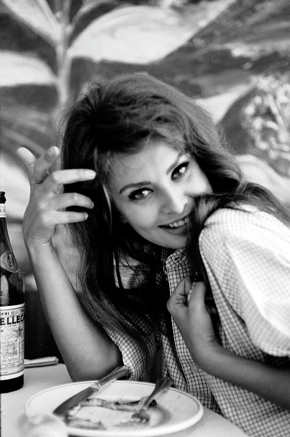 Portrait Of Sophia Loren #1 Photograph by Alfred Eisenstaedt