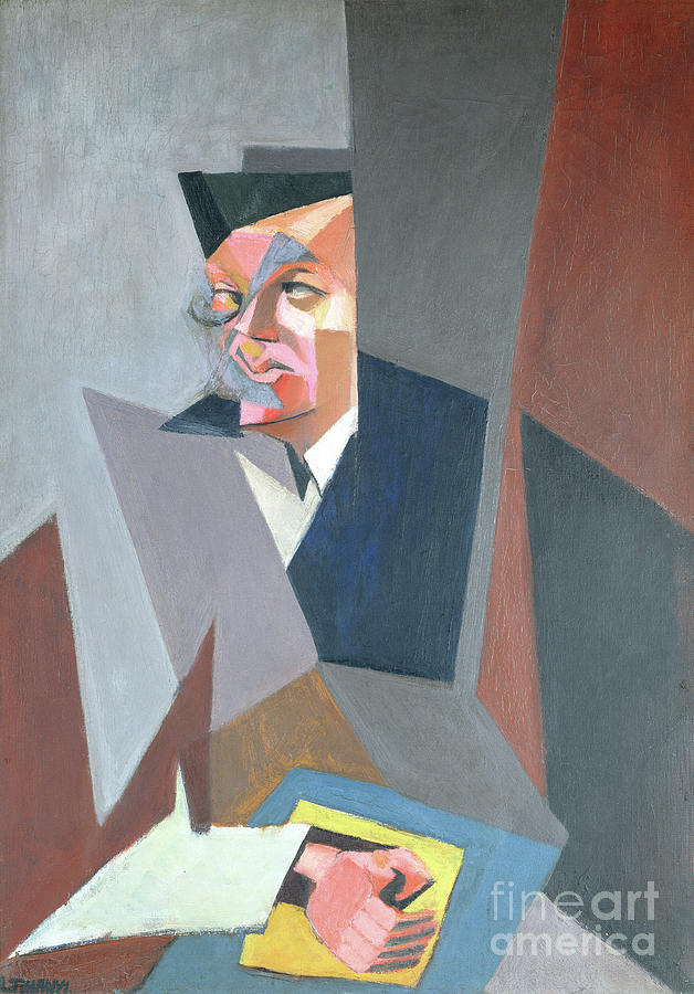 Portrait Of Tristan Tzara Painting by Lajos Tihanyi - Pixels
