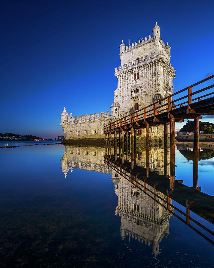 Portugal, Belem, Belem Tower Digital Art by Luigi Vaccarella - Fine Art ...