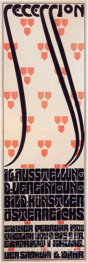 Poster For The Vienna Secession #1 Drawing by Heritage Images