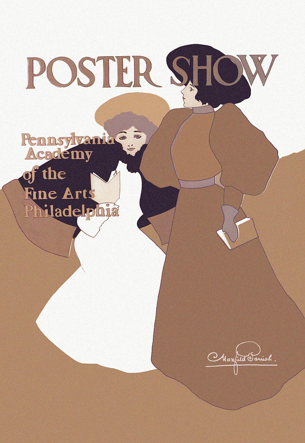 Poster Show #1 Painting by Maxfield Parrish