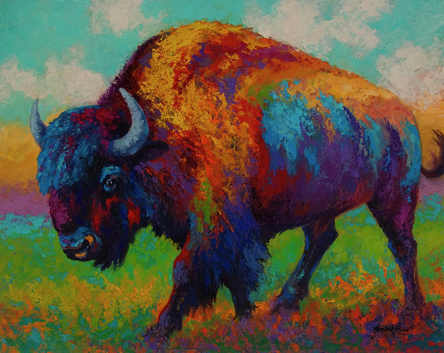 Prairie Muse Painting by Marion Rose - Fine Art America