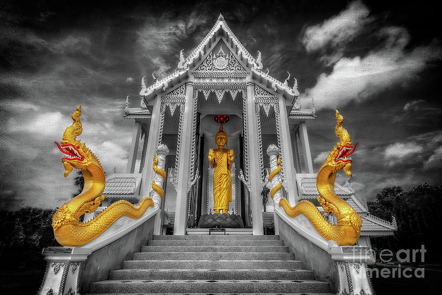 Pranburi Temple #1 Photograph by Adrian Evans