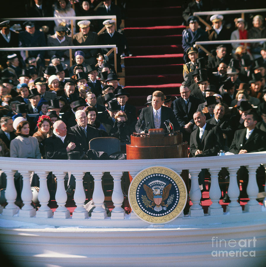 President John F. Kennedy Makes #1 Photograph by Bettmann