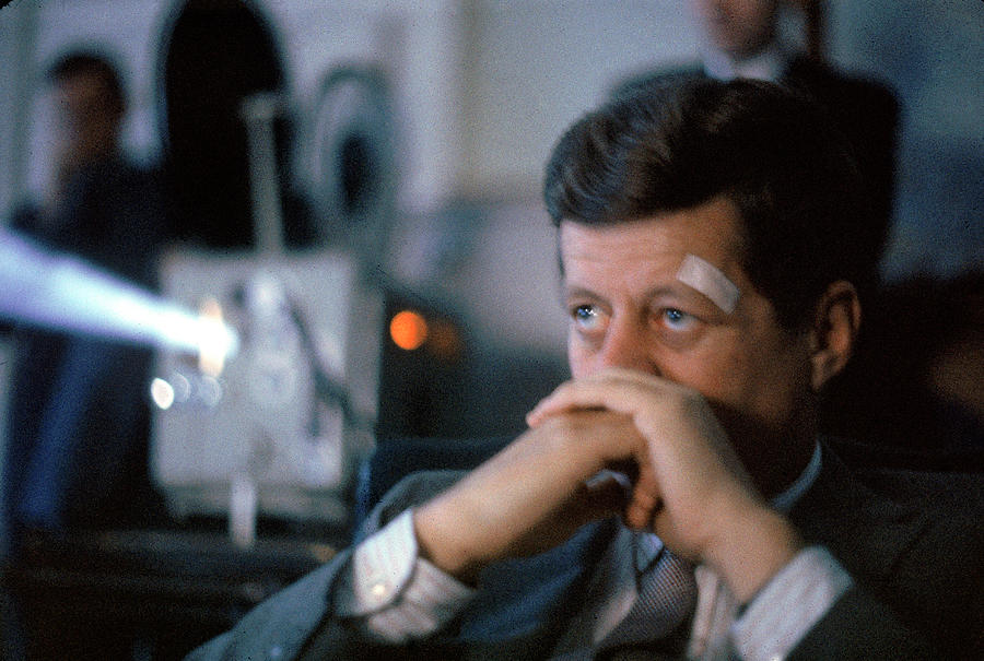 Washington D.c. Photograph - President John Kennedy #1 by Paul Schutzer