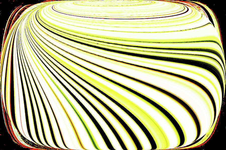 Prickly Pear Abstract #1 Digital Art by Tom Janca