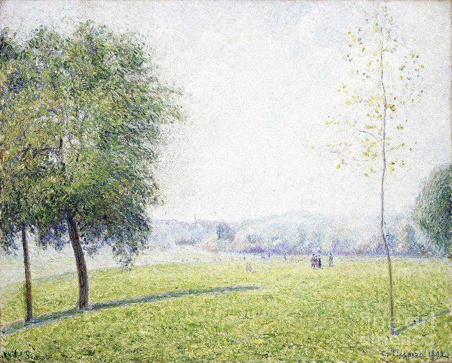 Primrose Hill, Regents Park, 1892 Painting by Camille Pissarro