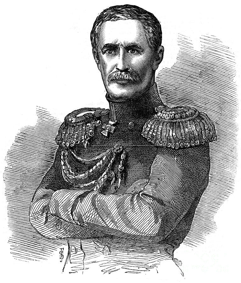 Prince Aleksandr Sergeyevich Menshikov #1 Drawing by Print Collector