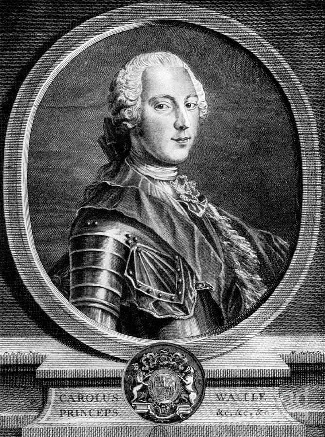 Prince Charles Edward Stuart, Commonly #1 Drawing by Print Collector