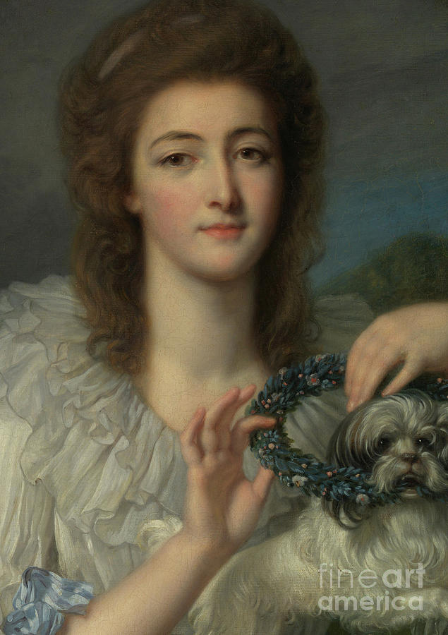 Princess Varvara Nikolaevna Gagarina Painting by Jean Baptiste Greuze