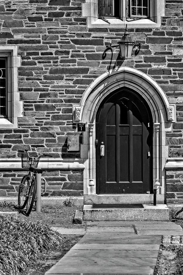 Princeton University Patton Wright Hall BW #1 Photograph by Susan Candelario