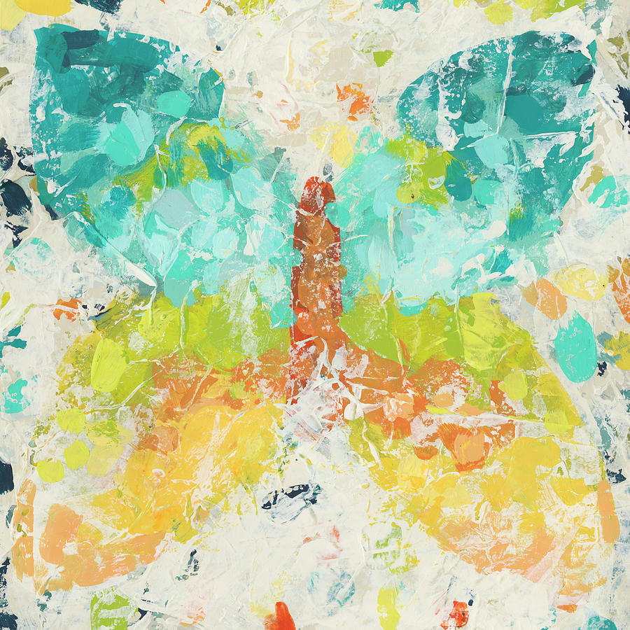 Animal Painting - Prism Butterfly I #1 by June Erica Vess