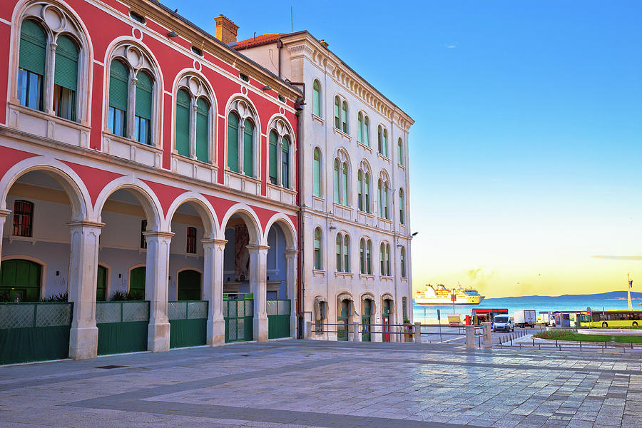 Prokurative square in city of Split #1 Photograph by Brch Photography
