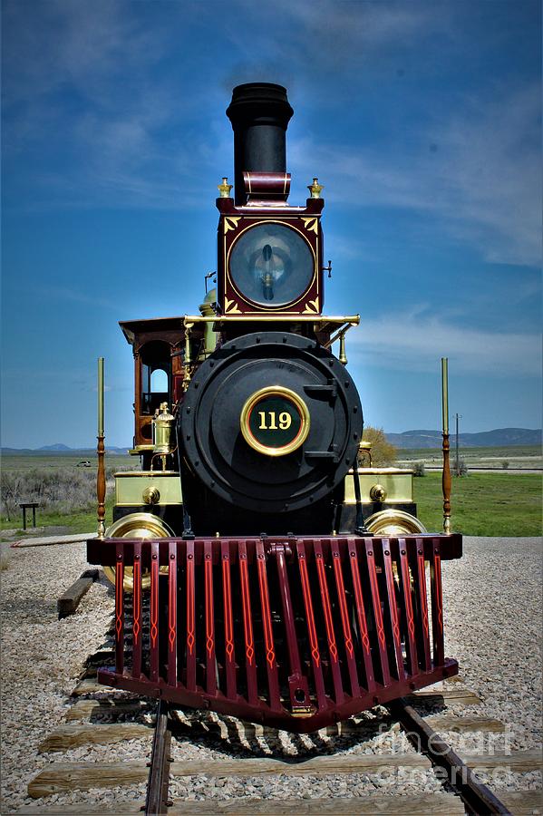 Sesquicentennial Celebration, Promontory Point, Utah Locomotive #119 ...