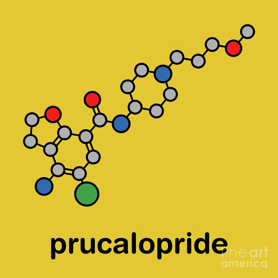 Prucalopride Chronic Constipation Drug Molecule #1 by Molekuul/science ...