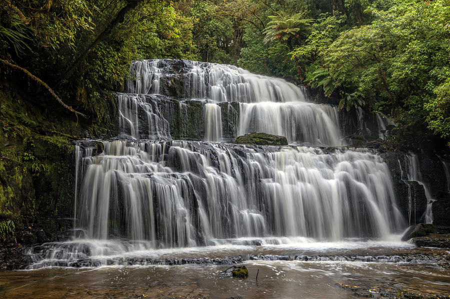 Purakaunui Falls - New Zealand #1 Photograph by Joana Kruse