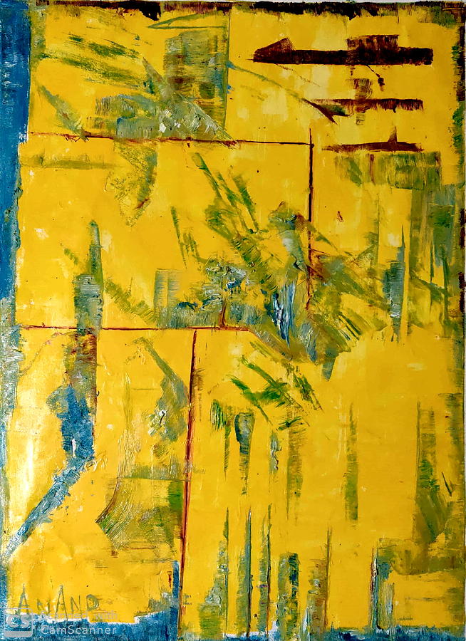 Pure Abstract-5 Painting by Anand Swaroop Manchiraju