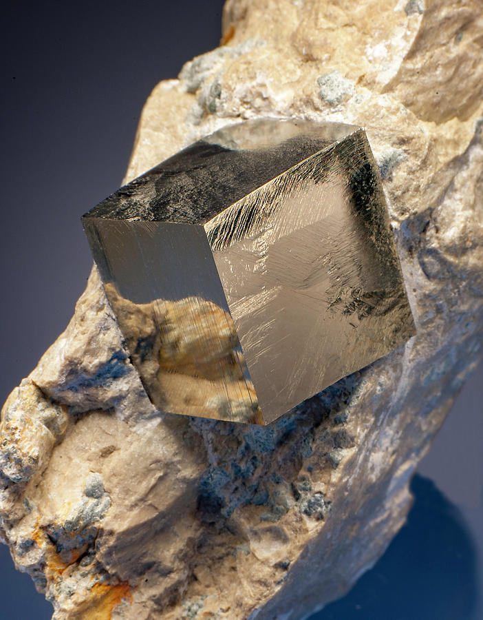 Pyrite #1 Photograph by Charles Winters