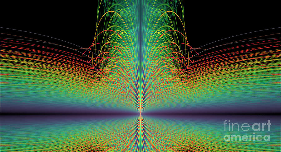 Quantum Entanglement Or Gravity Waves. #1 Photograph by David Parker/science Photo Library