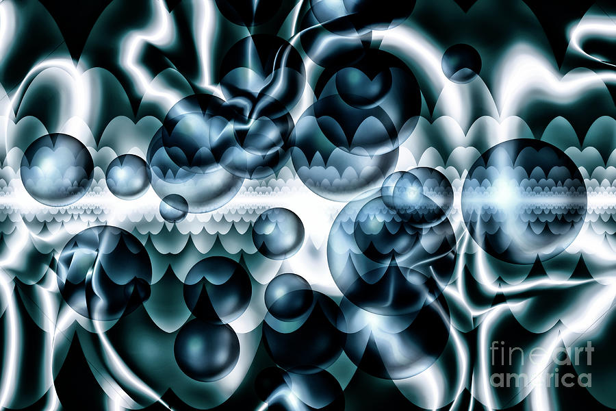 Quantum Vacuum Fluctuations #1 Photograph by Giroscience/science Photo Library