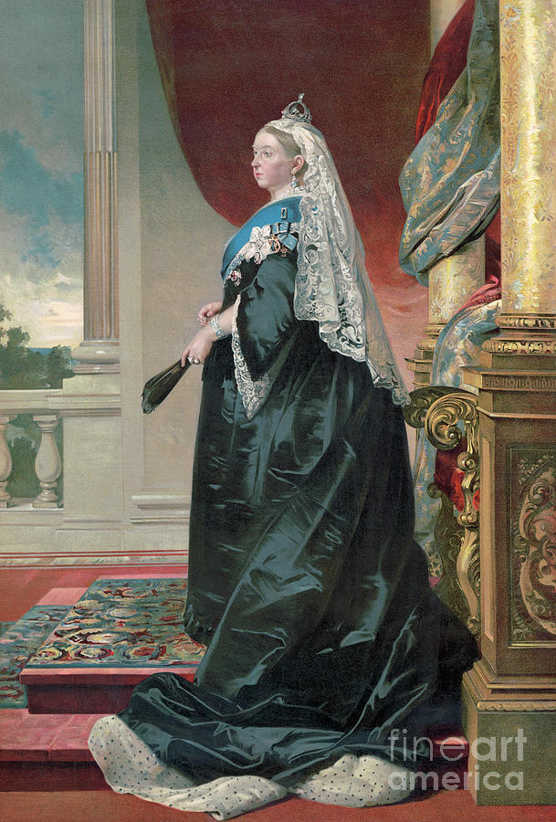 Queen Victoria Painting by Ken Welsh