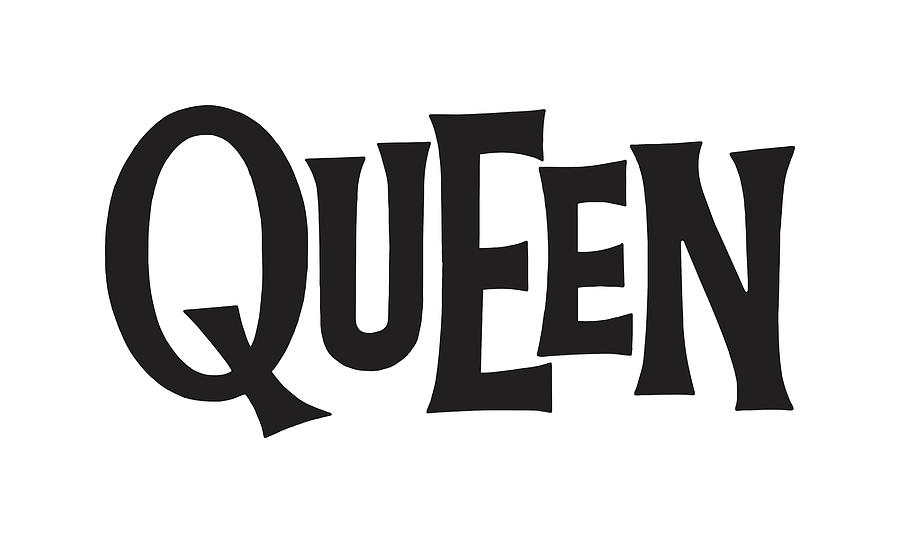 Queen written in fancy letters Drawing by CSA Images - Fine Art America