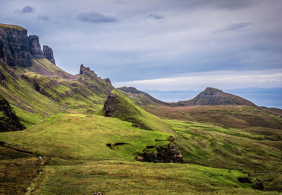 Quiraing, Isle of Skye, Scotland #1 Photograph by Tosca Weijers
