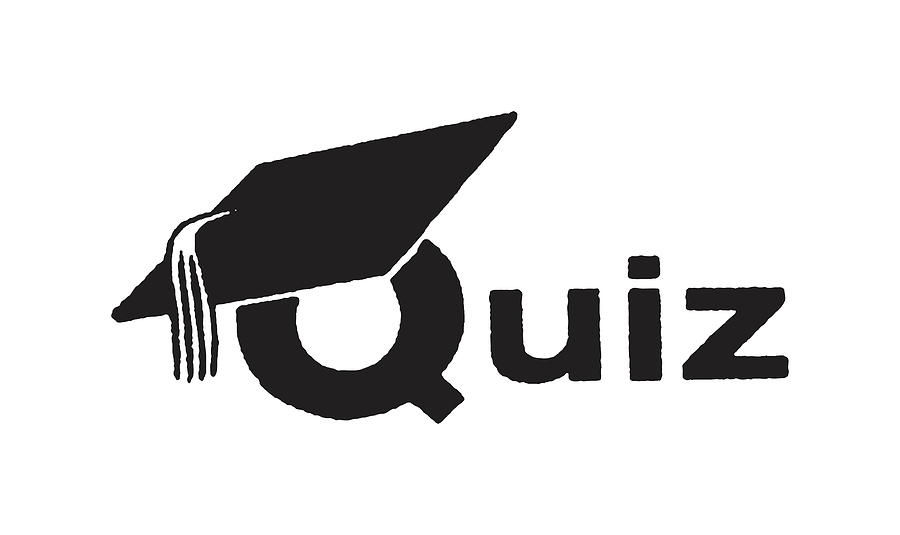 Black And White Drawing - Quiz #1 by CSA Images
