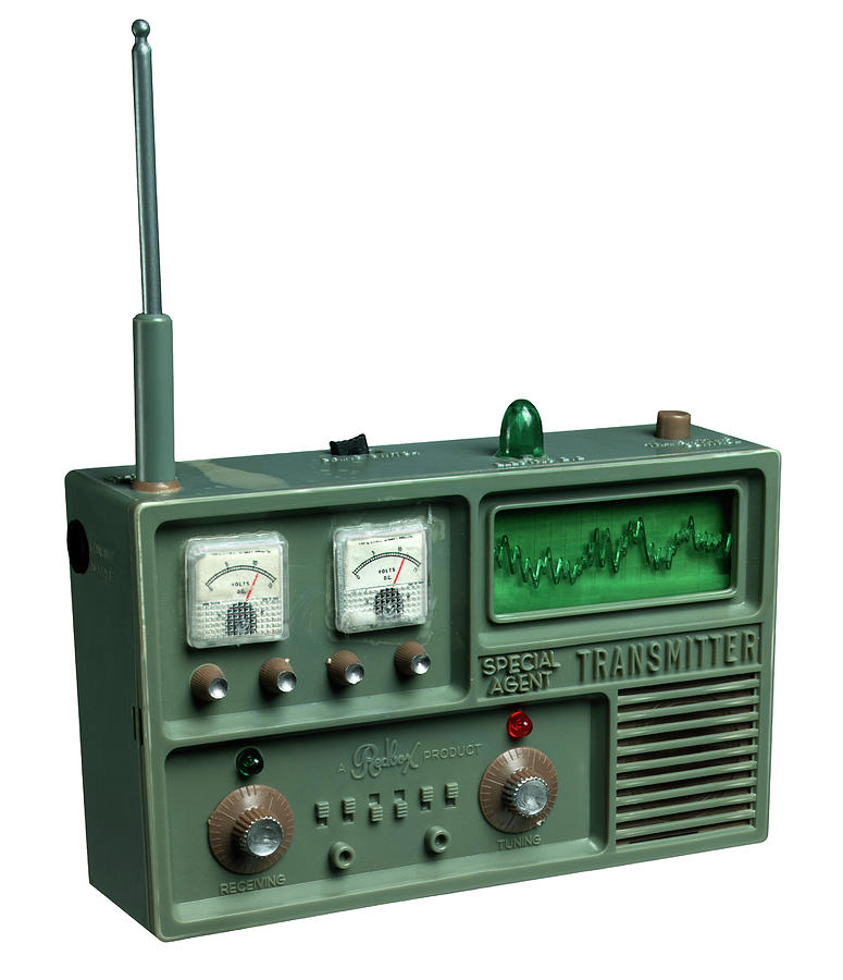 Device Drawing - Radio Transmitter #1 by CSA Images