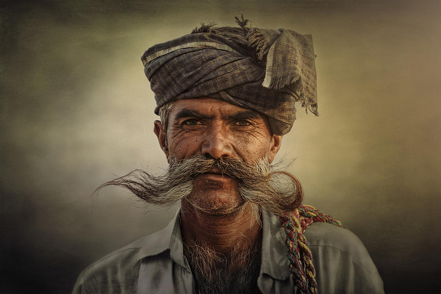 Pushkar Photograph - Rajasthani Man #1 by Svetlin Yosifov