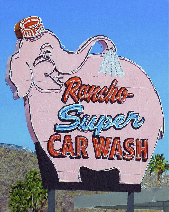 Car Painting - Rancho Super by Michael Ward