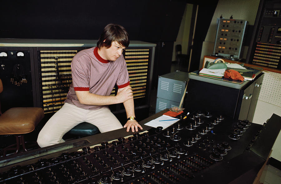 Recording Pet Sounds #1 Photograph by Michael Ochs Archives