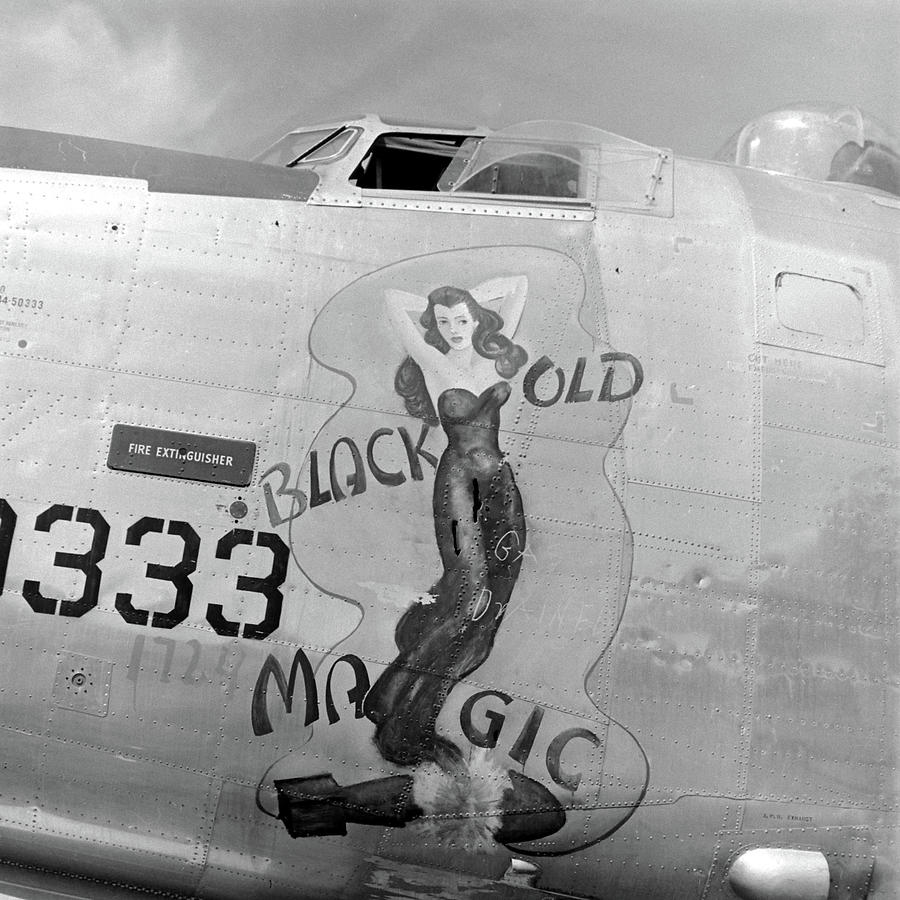 Murals Photograph - Recycling War Airplanes #1 by Peter Stackpole