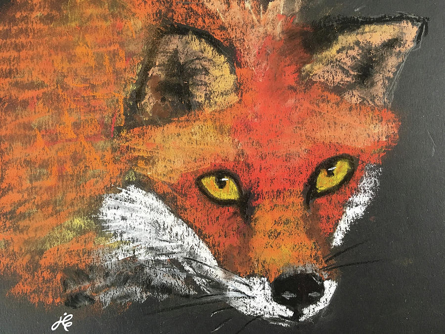 Red Fox Painting by Jeri Edwards - Fine Art America