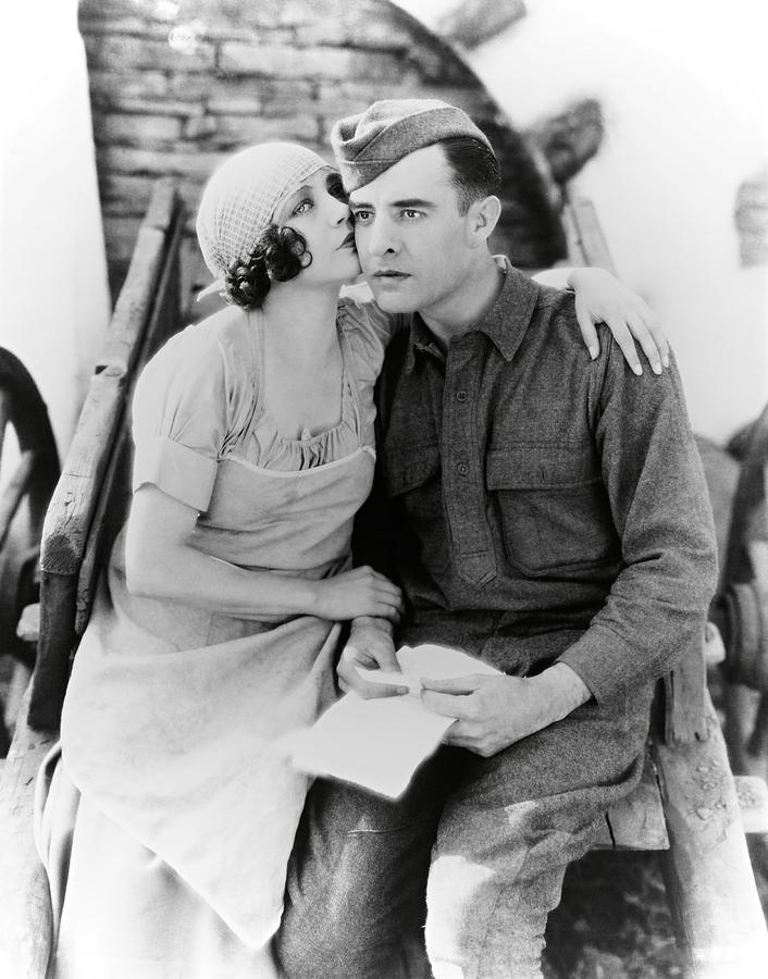 RENEE ADOREE and JOHN GILBERT in THE BIG PARADE -1925-. #1 Photograph by Album