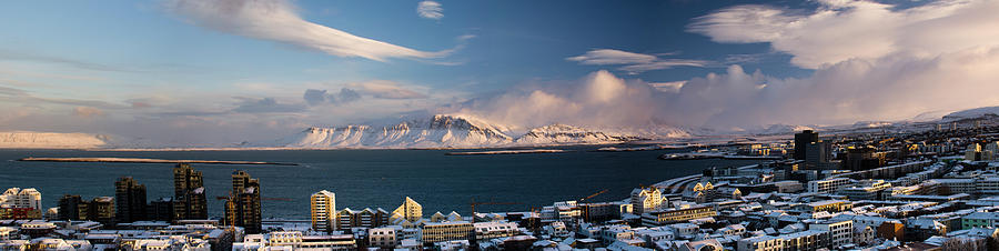 Winter Photograph - Reykjavik #2 by Robert Grac