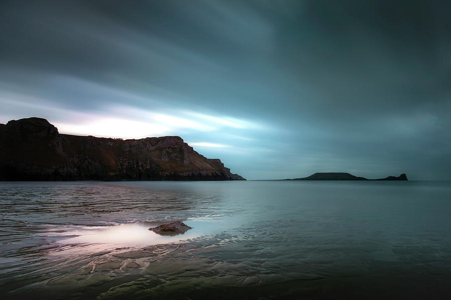 Rhossili Bay and Worms head Photograph by Leighton Collins | Fine Art ...