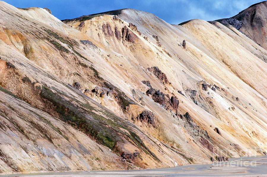 Rhyolite Mountain #1 Photograph by Martyn F. Chillmaid/science Photo Library