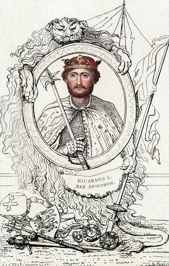 Richard I, King Of England #1 Photograph by Science Source