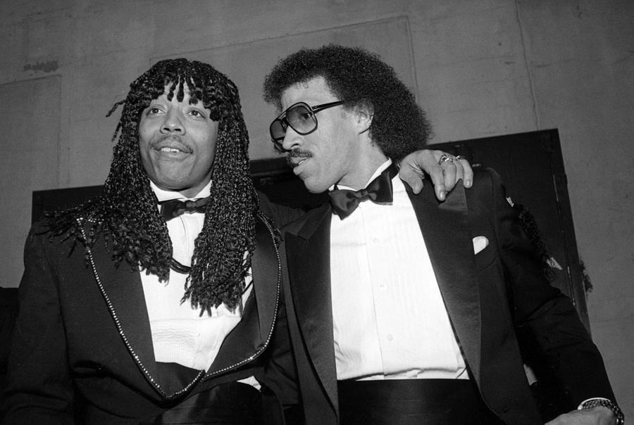 Rick James And Lionel Richie #1 Photograph by Mediapunch