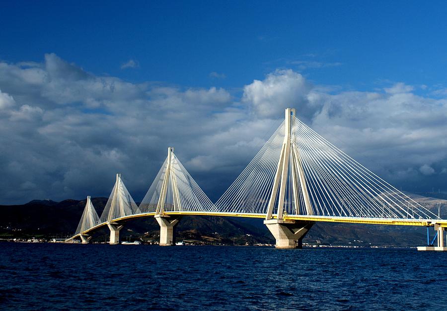 Rio - Antirio Bridge #1 Photograph by Iliaso